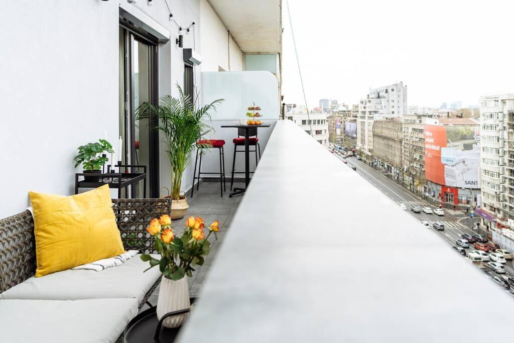 Amazing City View - Terrace+Netflix - City Center Букурещ Екстериор снимка